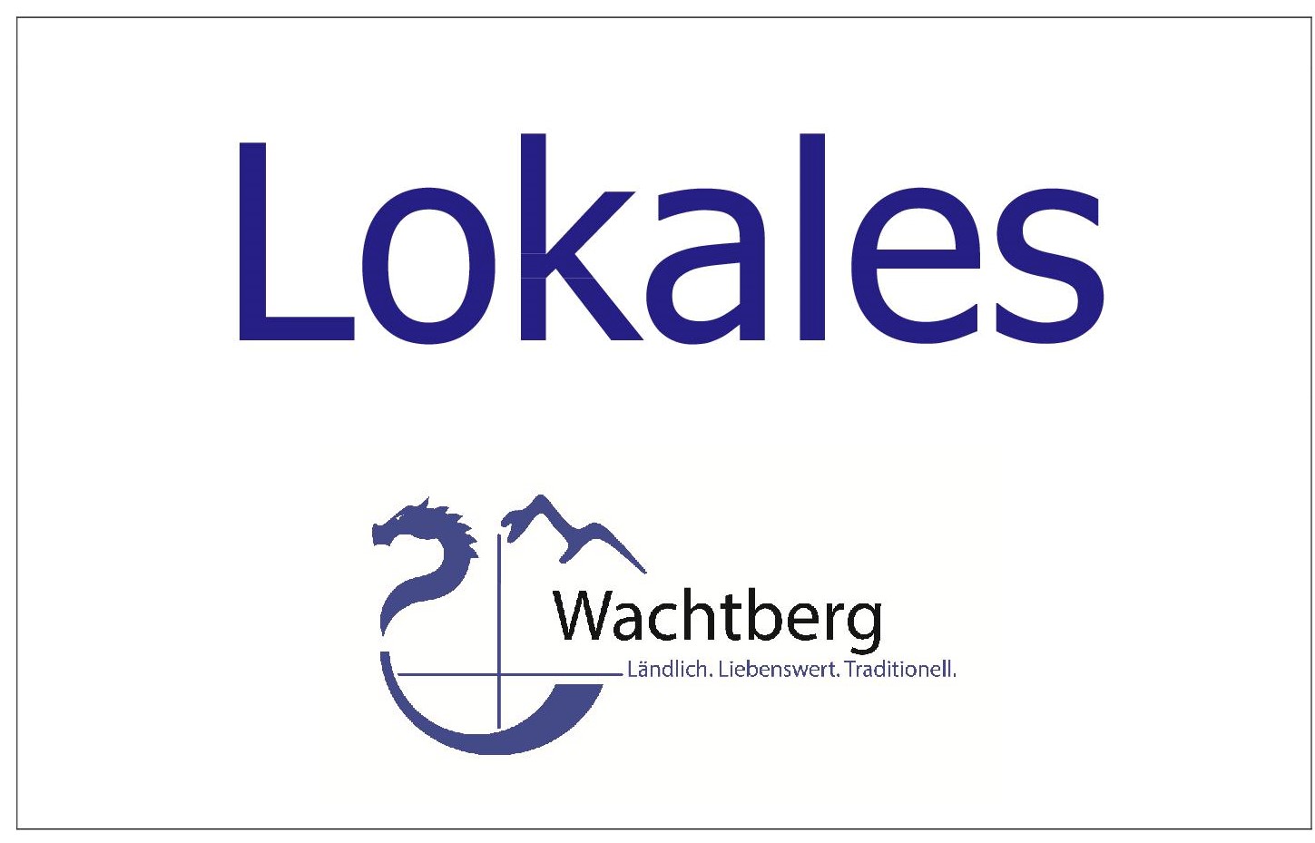 Lokales (Logo) Logo: Gemeinde Wachtberg, Lokales