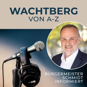 Podcast von Bürgermeister Schmidt (Logo) Bild des Podcasts vom Bürgermeister
