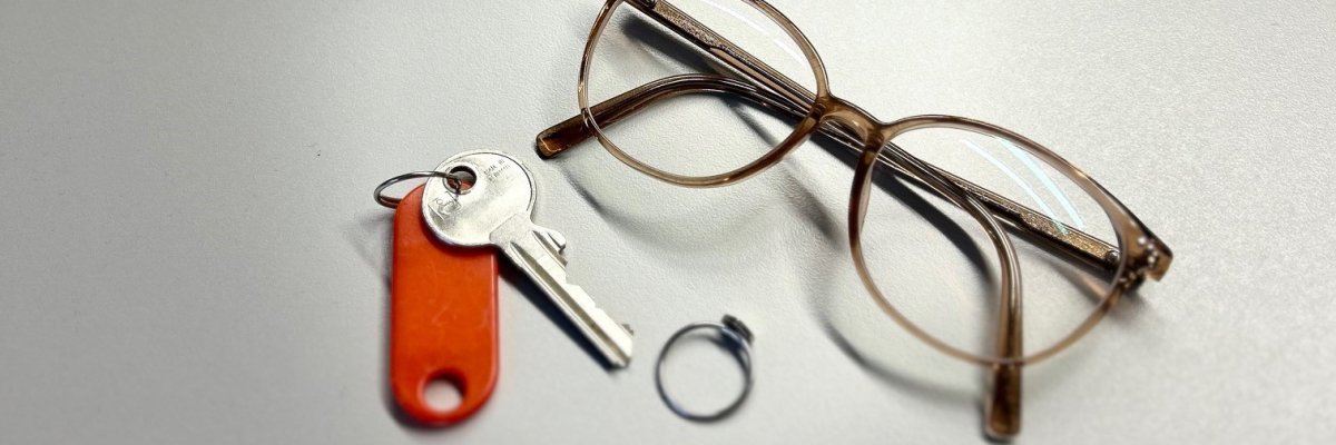 Fundsachen, Brille, Ring, Schlüssel