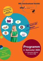 VHS-Programm I-2023 (Titelseite)