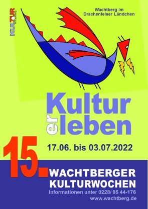 2022 - 15. Wachtberger Kulturwochen (Plakat)
