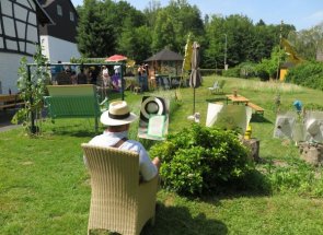 Blick in den Garten. (Foto: Gemeinde Wachtberg/mm)