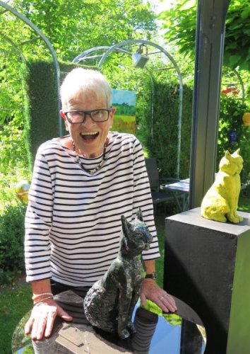 Gudrun Rosenberg – auch zum Abschied noch gut gelaunt. (Foto: Gemeinde Wachtberg/mm)