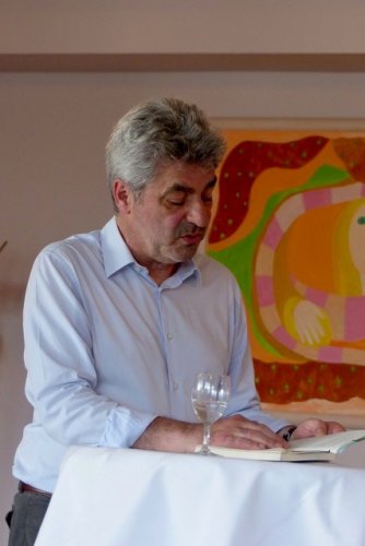 Partnerschaftsverein: Krimilesung mit Autor Wilfried Lülsdorf. (Foto: Sibylle Lülsdorf)