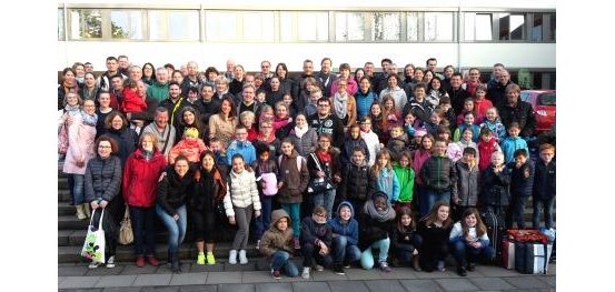 Partnerschaftsverein: Zum Abschied – das große Gruppenbild mit allen großen und kleinen Teilnehmerinnen und Teilnehmern. (Foto: privat)