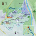 Wachtberg Imagebroschüre (Karte)