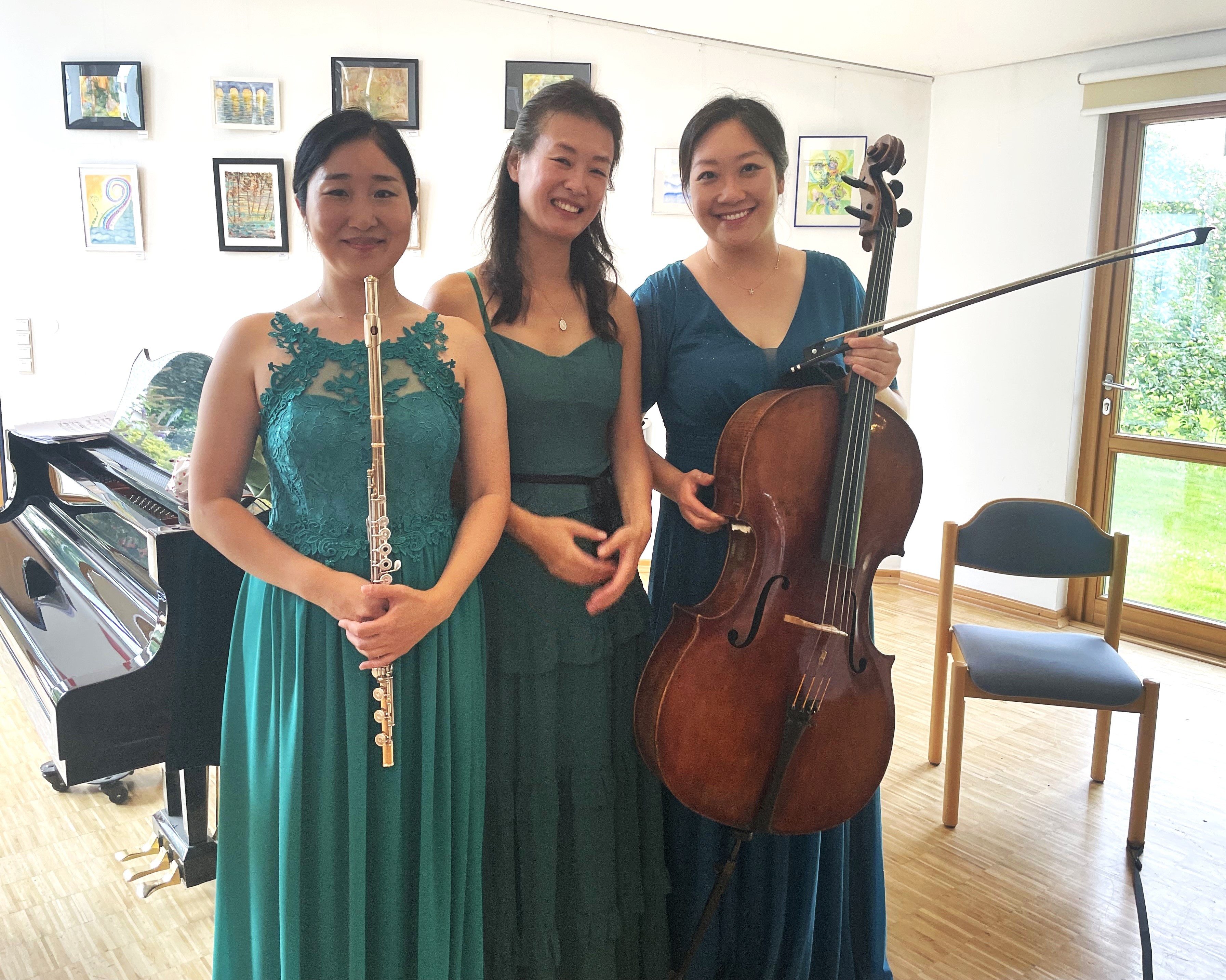 Die Musikerinnen begeisterten mit ihrem virtuosen Spiel