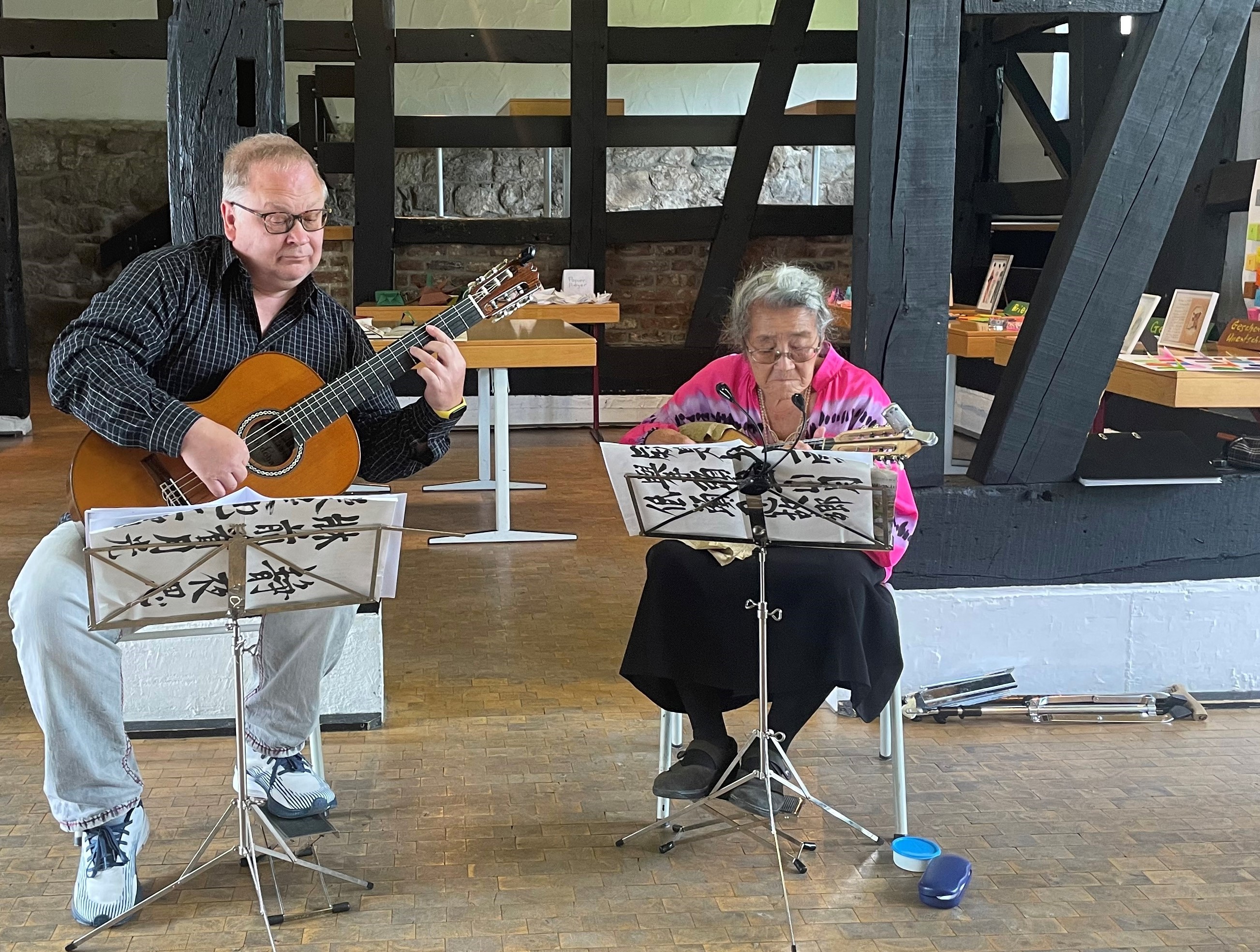 Akiko Burian und Sergei Kudriaschow