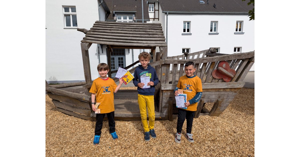 Schule im Ländchen, Villip/Pech: Känguru-Wettbewerb, Bundesjugendspiele ...