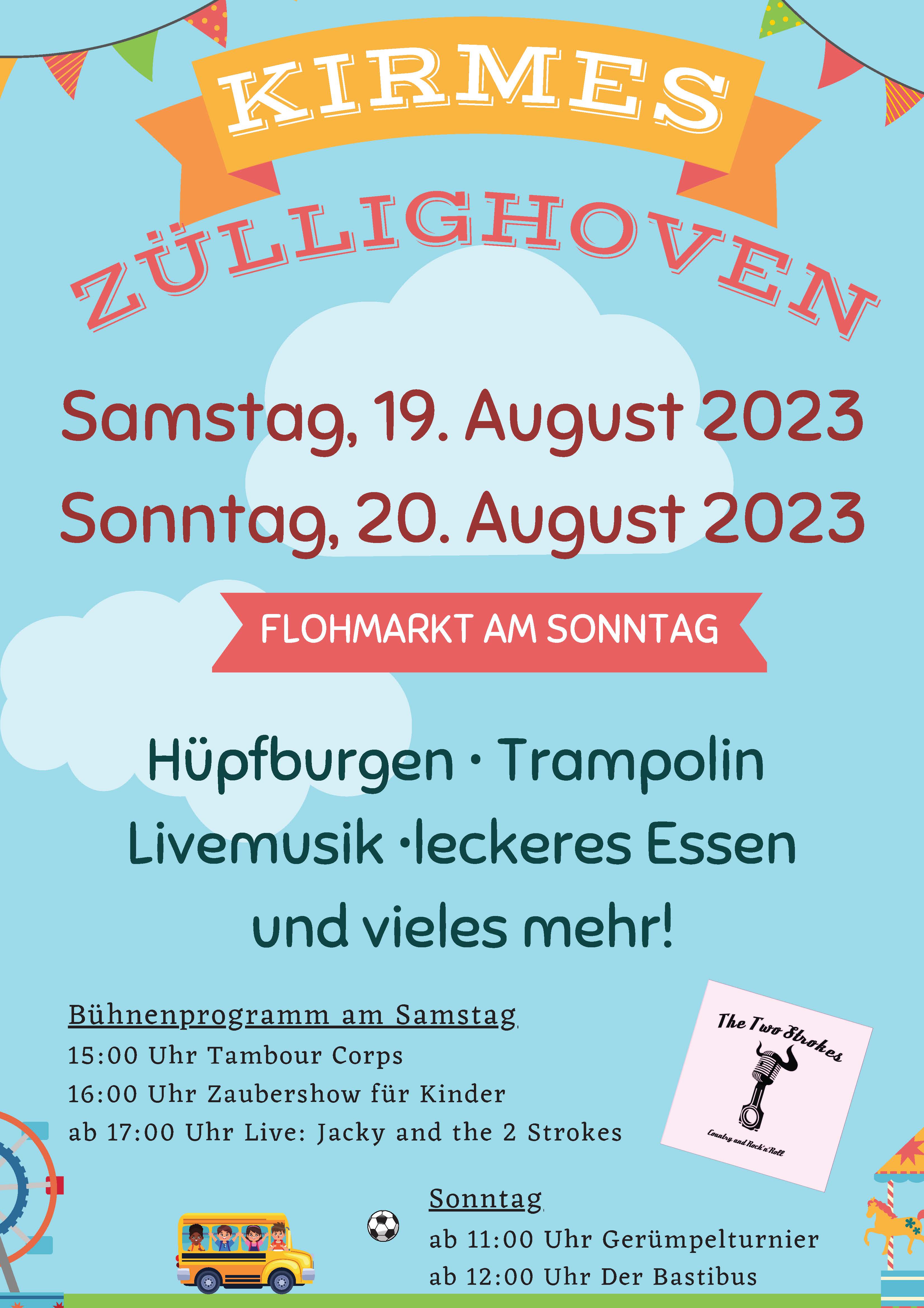 Kirmes in Züllighoven (Plakat)