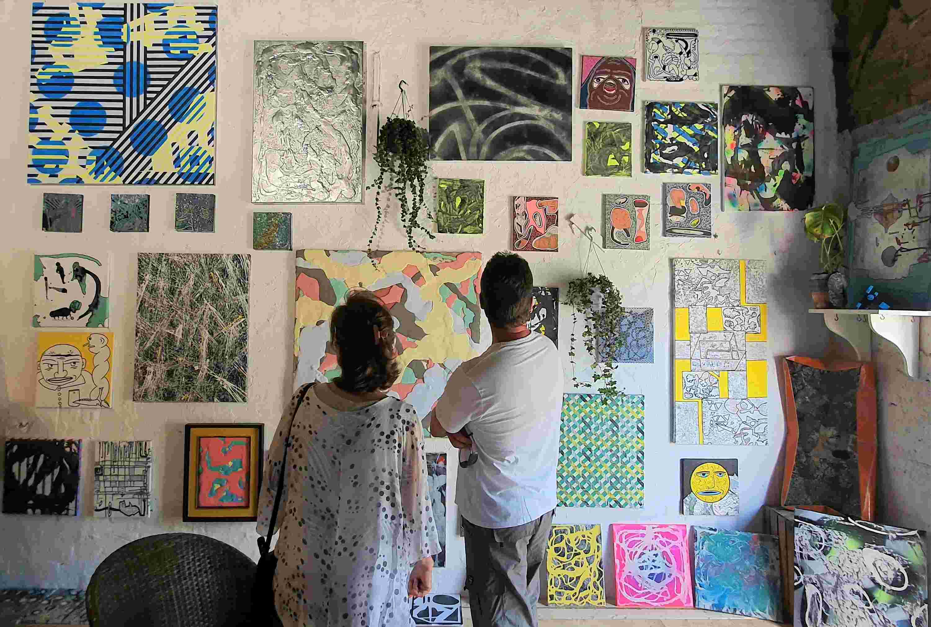 Kunst-Vielfalt von Tim Fammels. (Foto: Gemeinde Wachtberg/mf)