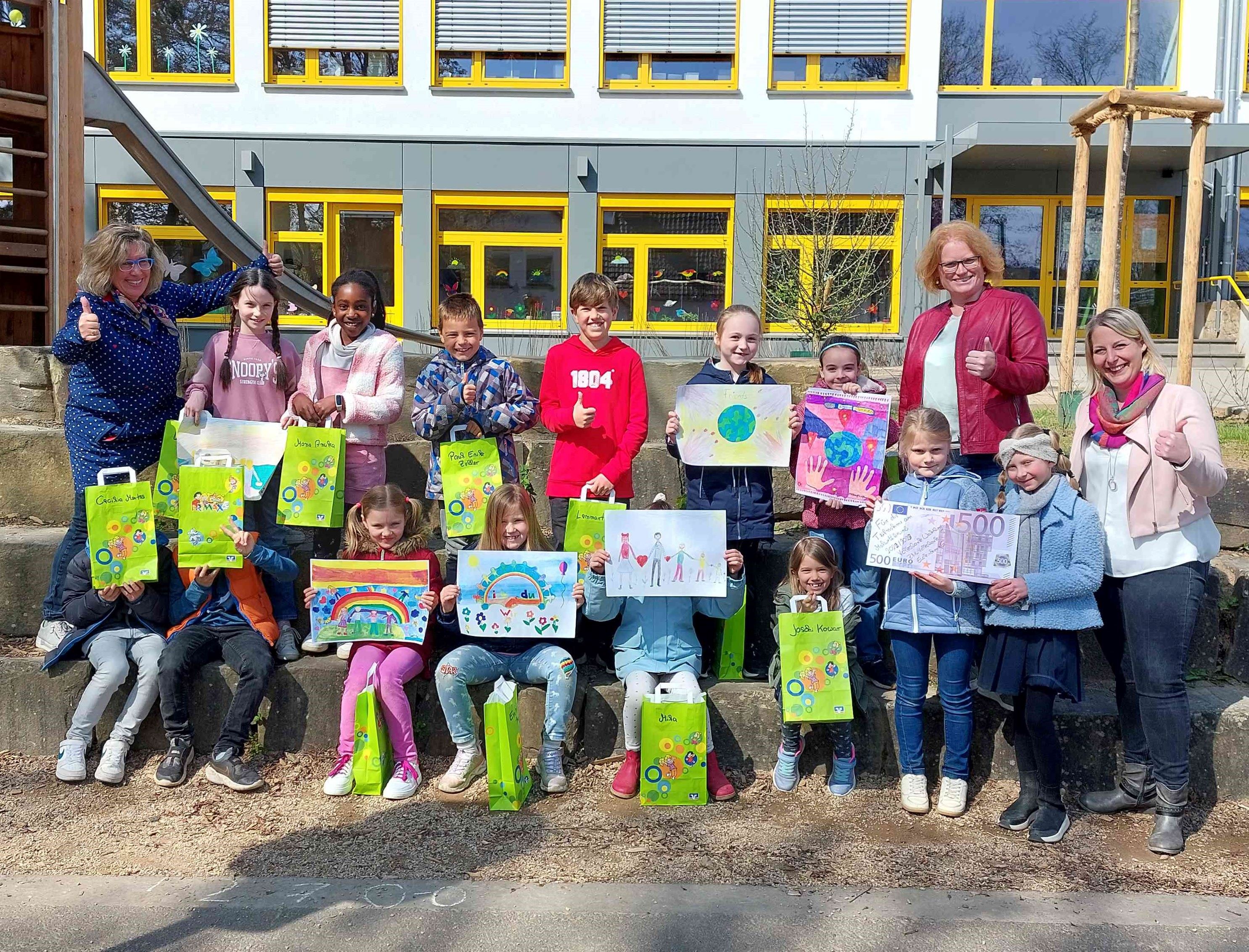 Siegerehrung KGS Pech (Fotos KGS Villip/Pech)