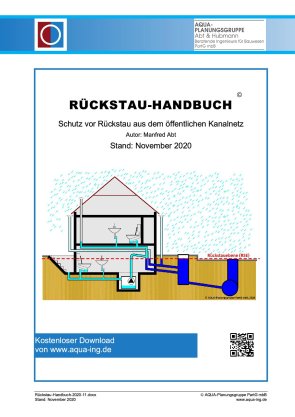 Rückstau-Handbuch (Titelseite) - Stand: November 2020
